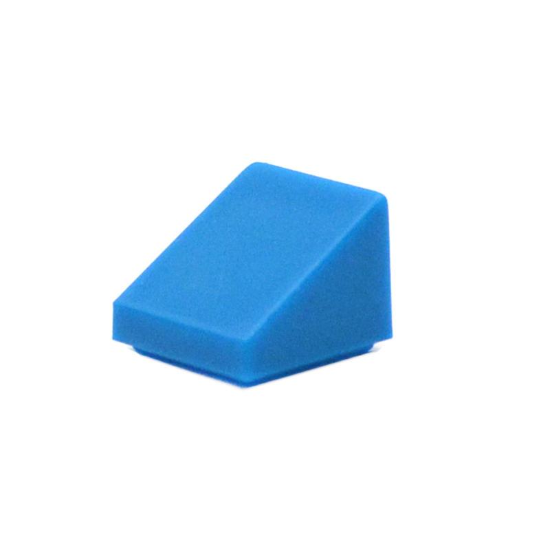 100pcs DIY Building Blocks Figure Smooth Bevel Bricks 1x1 Educational Creative Size Compatible With 54200 Toys for Children