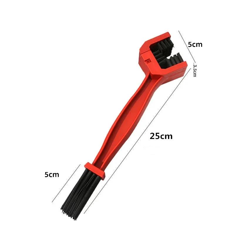 1Pc Motorcycle Chain Washer Universal Rim Care Tire Cleaning Brushes Bicycle Chain Dirt Clean Brushes Gear Maintenance Tool