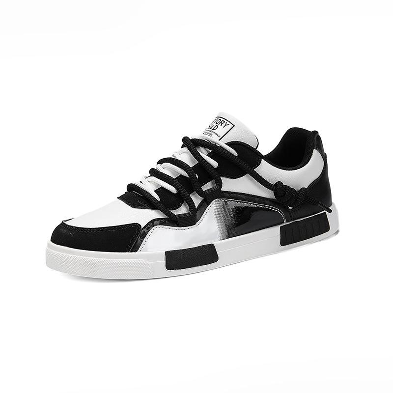 Large Size Men's Board Shoes Spring Autumn New Trend Vintage Comfort Casual Shoes Outdoor Non Slip Lace Up Height Increase Flats