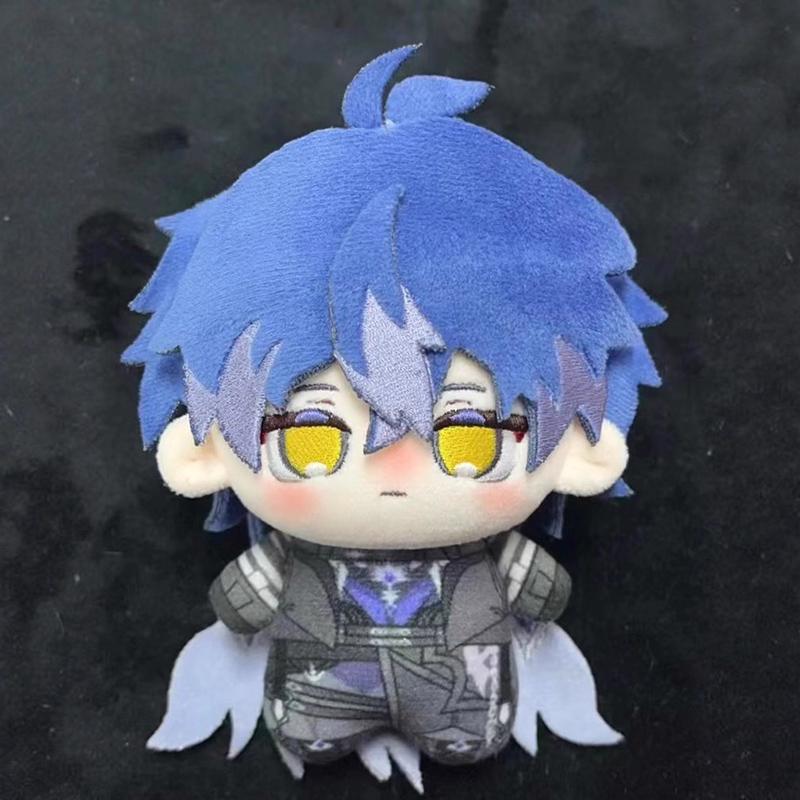 10cm Genshin Flins Plüsch Schlüsselanhänger Anime Genshin Furina Tartaglia Impact Puppe zum Aufhängen am Rucksack Fans Geschenk Partyartikel