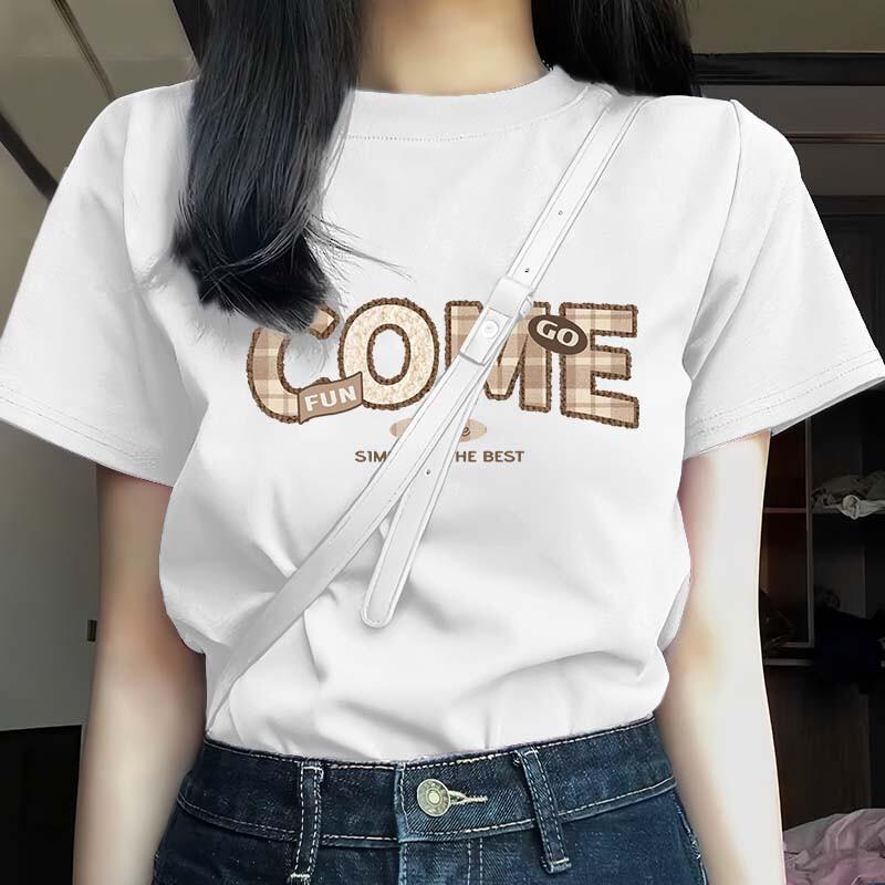 MJ STYLE Women s Fashion Cotton Short Sleeve T-Shirt S