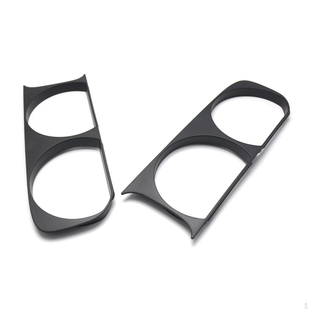 Headlight Bezel Set 68051527AA Easy Installation Repair Parts Spare Replaces Professional Left