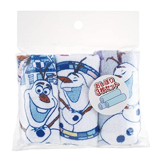 Skater Disney Frozen 2 Handkerchiefs, 3-Piece Set, 100% Cotton, Perfect for Mealtime, Picnics, and Everyday Use