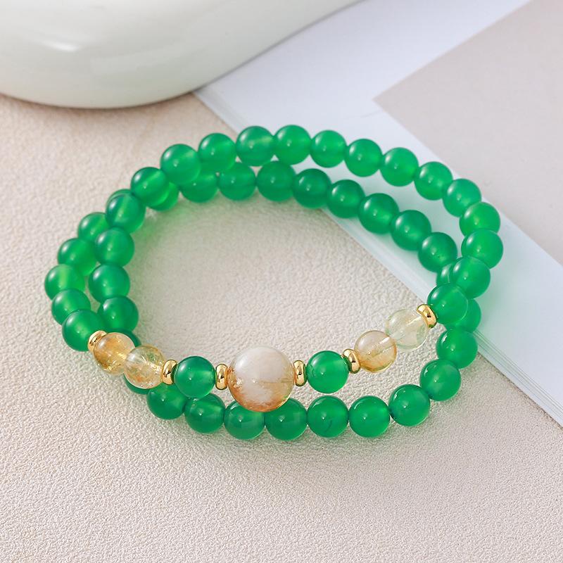 Natural agate bracelet.fashion women daily jewelry gift