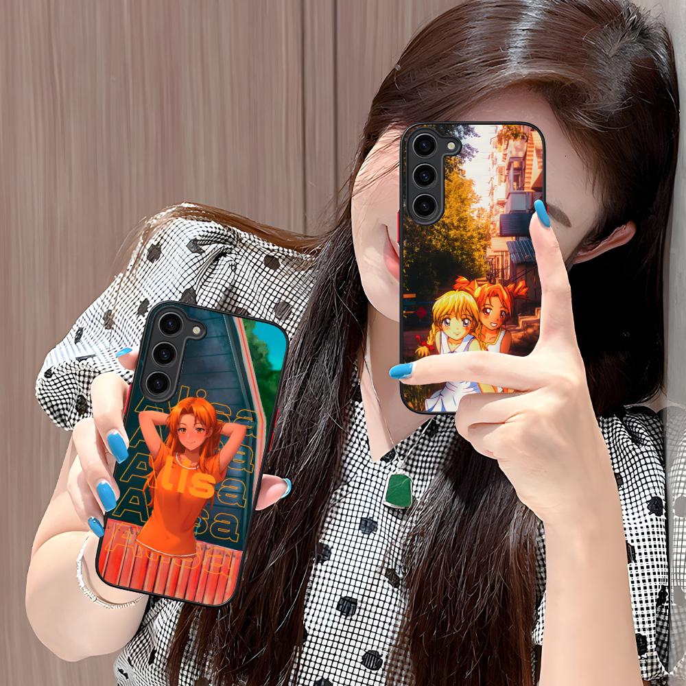 Everlasting Summer Alisa Silicone Mobile Phone Case for Samsung Galaxy S26 S25 S24 S23 S22 S21 Plus FE Ultra Colorful Cover