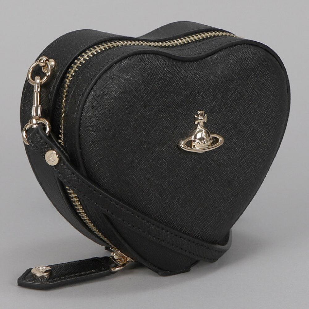 Vivienne Westwood 3d Orb Heart Crossbody Bag Mini 58020001w S000b N402