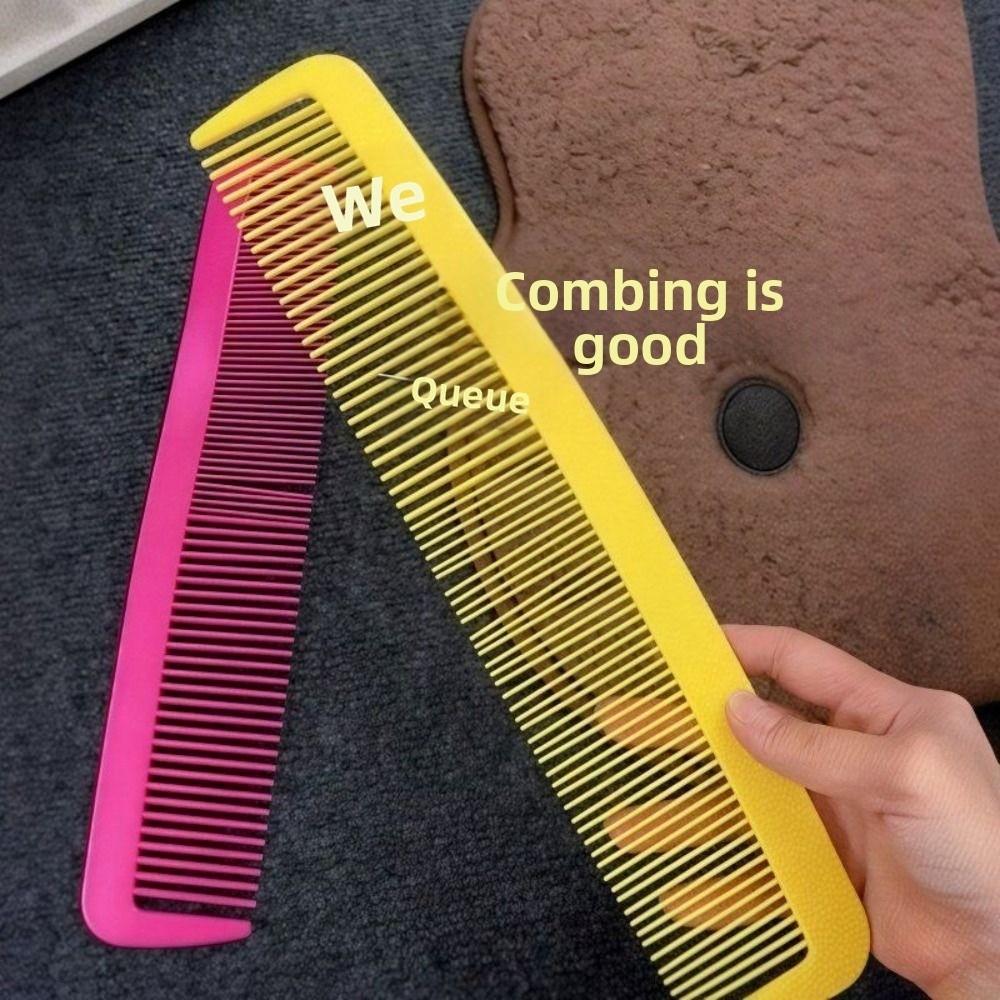 Hair Detangling Massage Straight Hair Comb Plastic Massage Combs Giant Comb  Stress-relieving Toys
