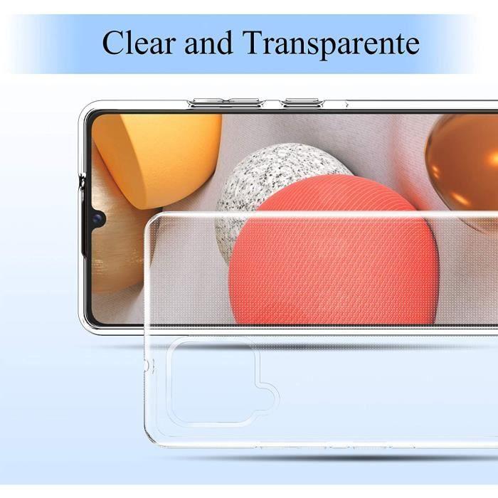 Case Cover for Samsung Galaxy A42 + 2 Tempered Glass Screen Protector