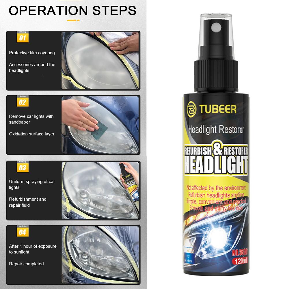 Professional Car Headlight Lens Restoration Liquid All Purpose Scratch Repair Polishing Agents For Lampshades