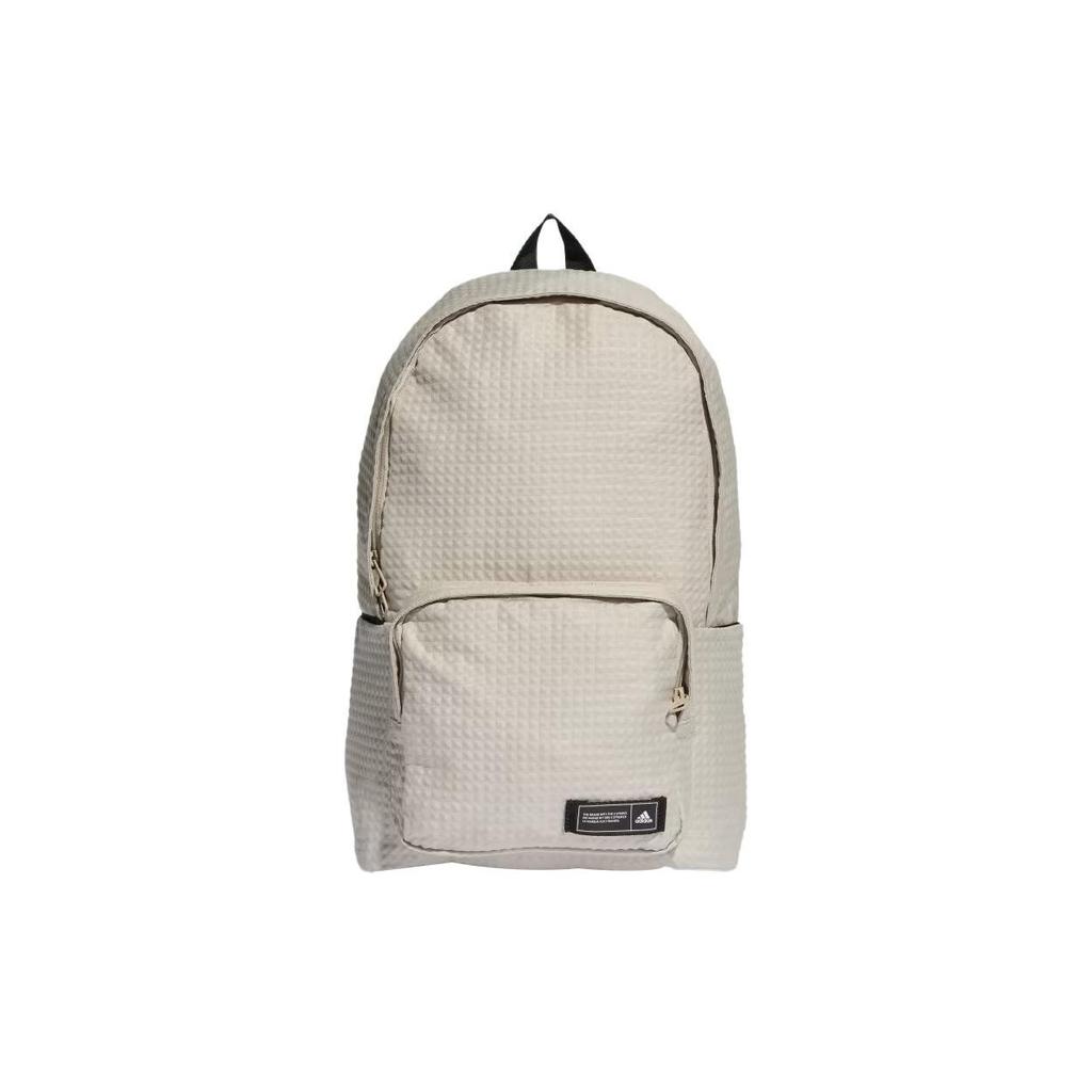 Adidas Sports Casual Recycled Polyester Backpack Unisex Backpacks Miracle-Beige IL5779