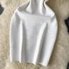 Vestido básico ajustado de punto para mujer, sin mangas, con escote en V, cintura elástica, temperamento sólido, vestido de calle