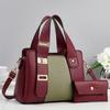 Urban Minimalist Pu Tote Bag With Multicompartment Design For Daily Use