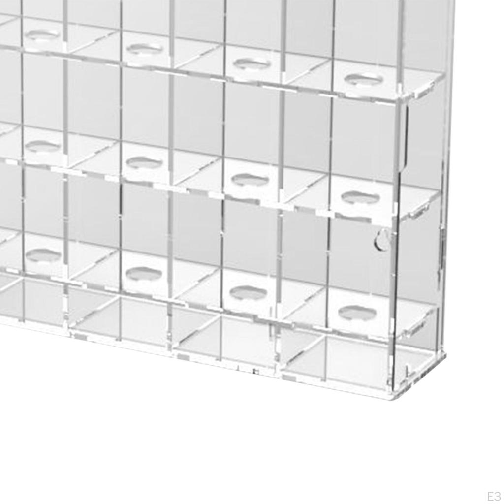 Acrylic Display Case for Golf Balls, Wall Mount Holder Collectibles