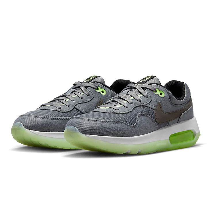 Nike Air Max Motif GS Smoke Grey Volt Kids Sneakers Barely-Volt Black DH9388-005