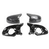 Fit For BMW X3 iX3 G01 G08, X4 G02, X5 G05, X6 G06, X7 G07 4pcs Carbon Fiber Rearview Mirror Cap Wing Side Mirror Cover