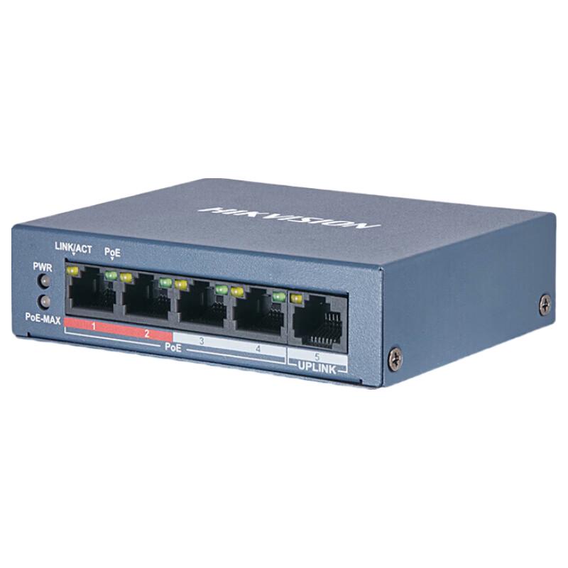 

HIKVISION 5-Port Fast Ethernet Unmanaged PoE Surveillance Switch