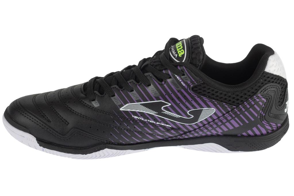 Joma Maxima 26 MAXS IN, Mens Black Indoor Football Trainers
