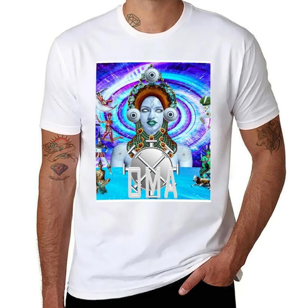 OMA By SIRIUS-UGO-ART T-Shirt Korean Fashion Summer Tops Luxury Designer Shirts Graphic Shirts Men Graphic
