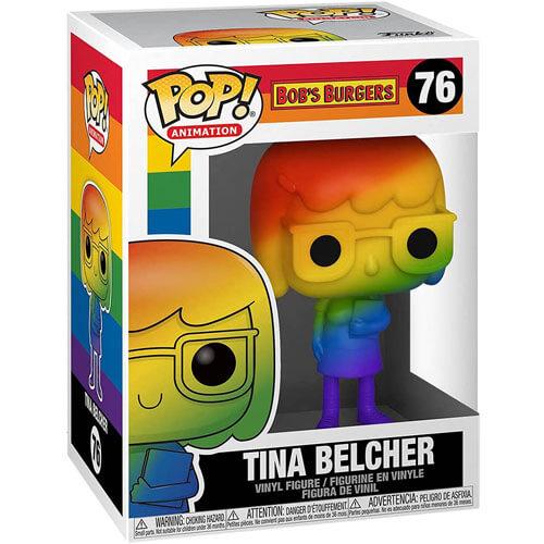 Bob's Burgers Tina Belcher Rainbow Pride Pop! vinilin