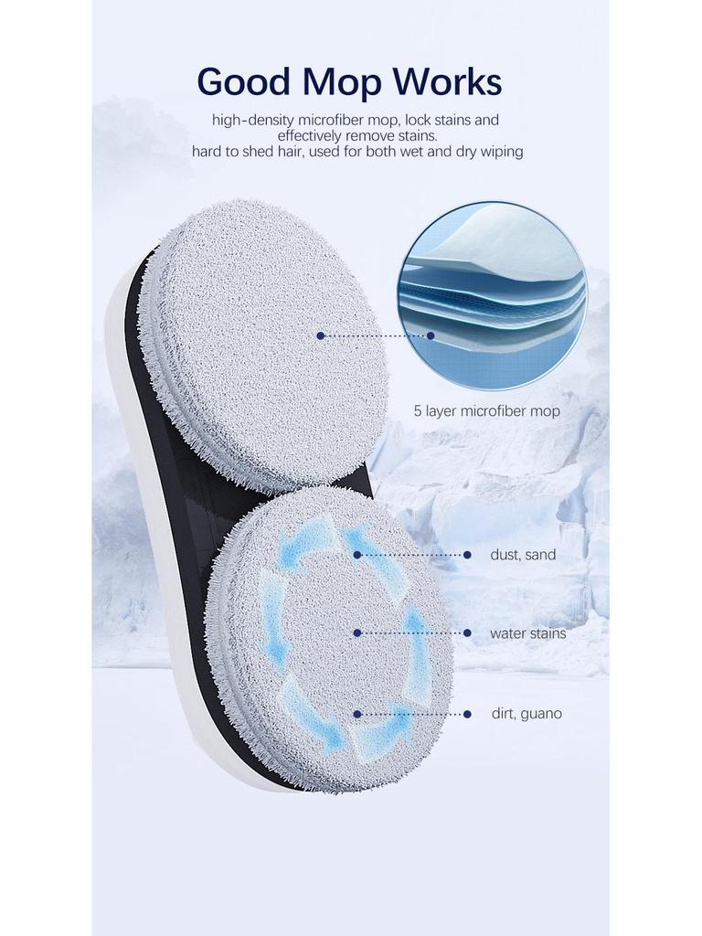 Electric Intelligent Window Cleaning Robot for Glass Surfaces