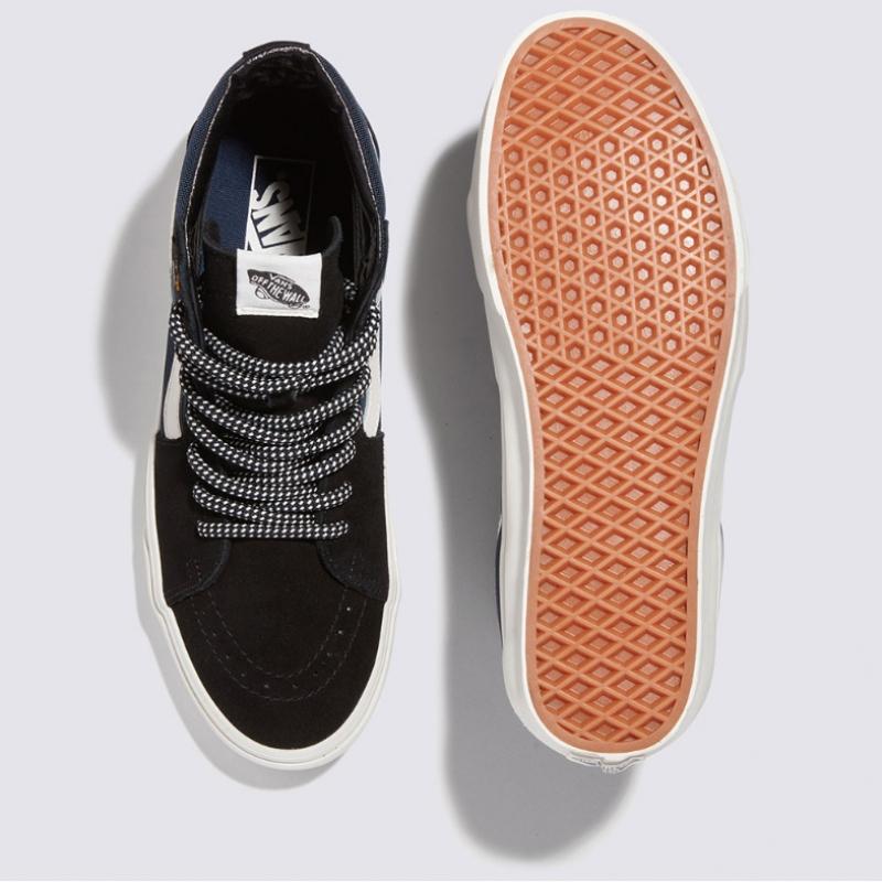 Vans Skate High   Cordura Dress Blue   Vn000cmxlkz1