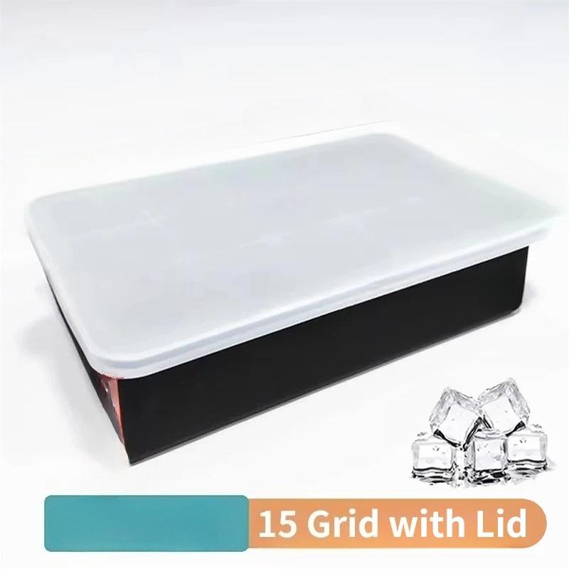 4/6/8/15 Fächer Silikon Eiswürfelformen Sphärische Eisformen Wiederverwendbare Whiskey Eiswürfelformen Cocktail Gefrierschrank DIY Hausgemachte Barware