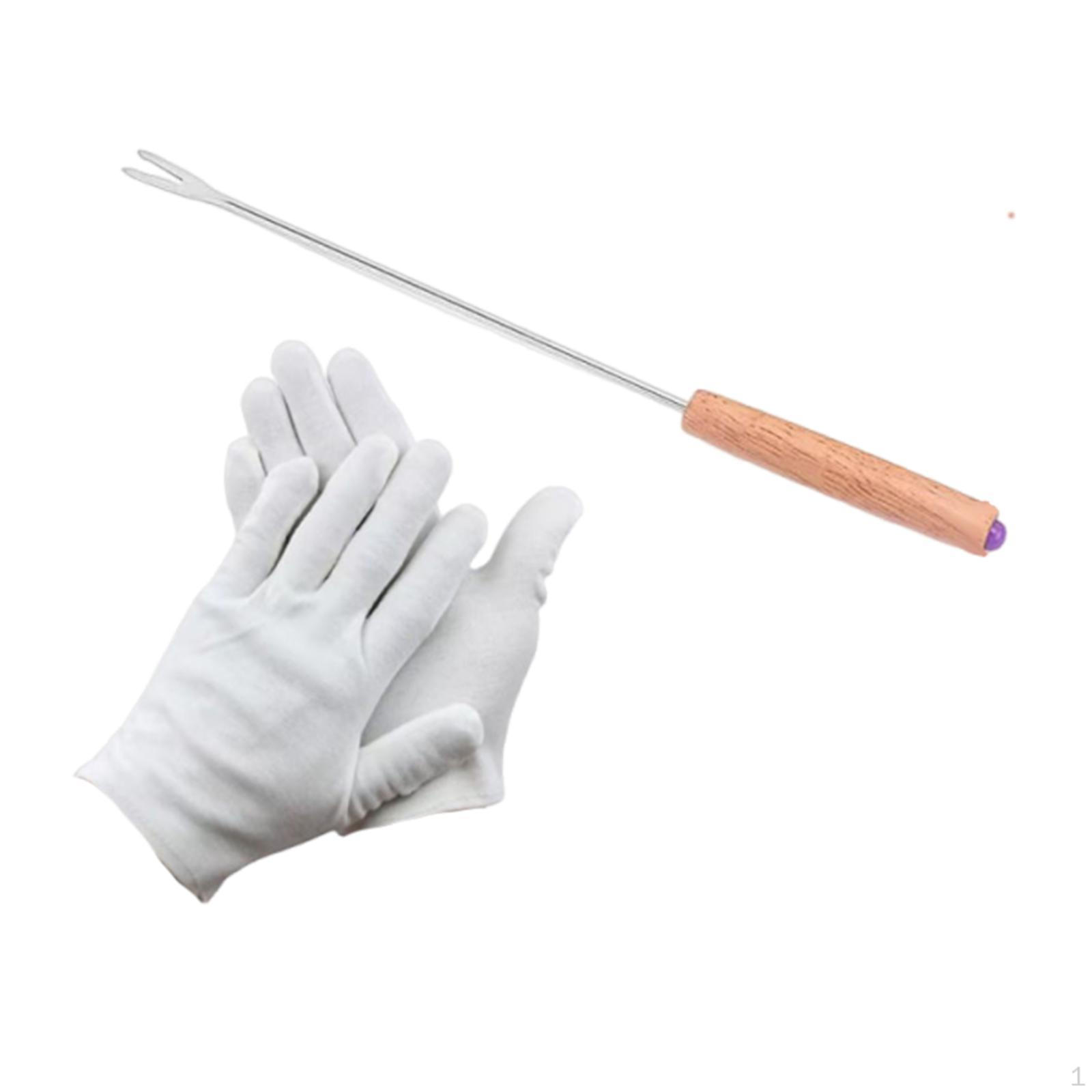 

Bird Cage Cleaning Accessory for Droppings Removal Tool with Handle Straight