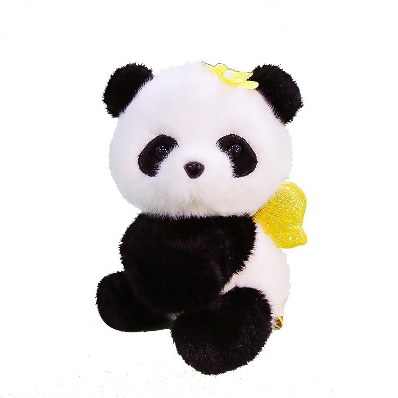 Cute Panda Soft Toy With Hypoallergenic Material For Gift And Doll Collectors