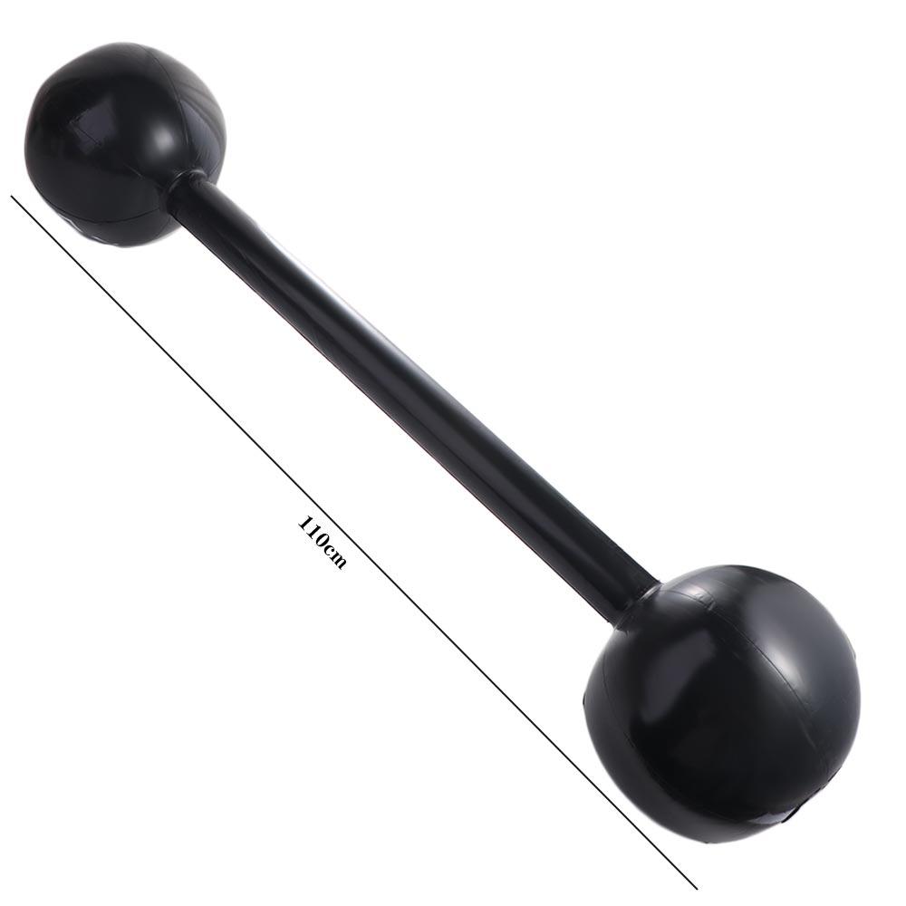 Gym Fitness Dumbbell Toys Inflatable Barbell Toys Inflatable Balloon Thickened Sports Toy