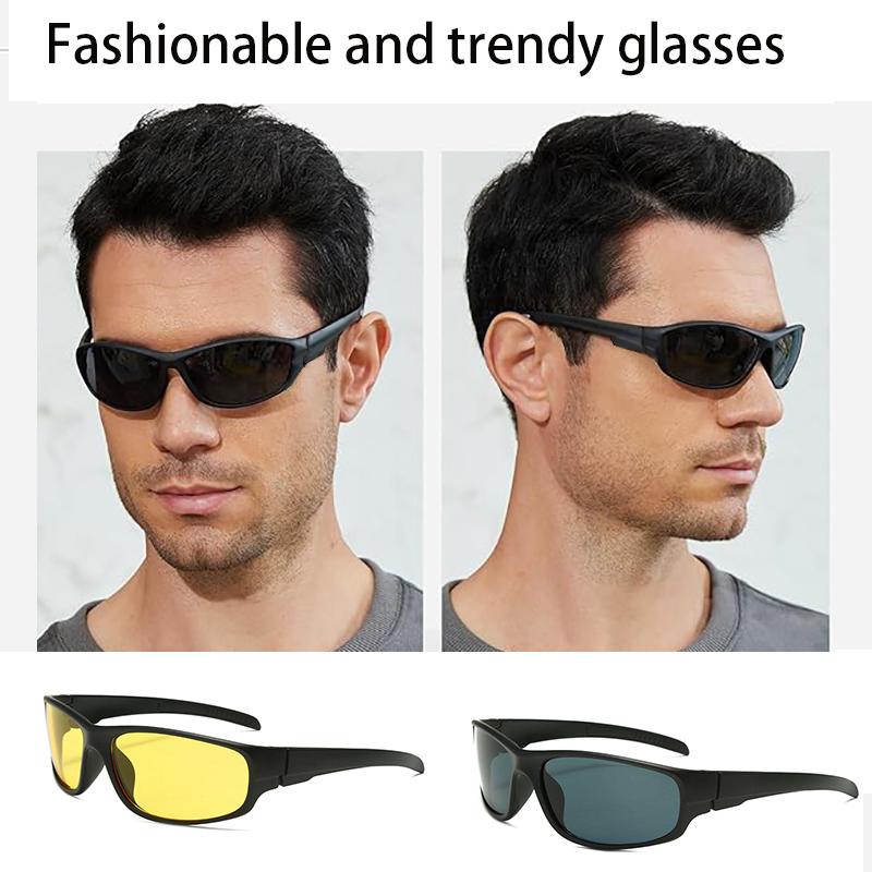 

Очки ночного видения для водителя Аксессуары для салона автомобиля Солнцезащитные очки с улучшенным освещением для ночного вождения Спорт на открытом воздухе Путешествия Солнцезащитные очки для вождения