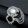 Zinc Alloy Strap Bracelet Watch Gold Ladies Wristwatches New Women Quartz Watch  Gifts
