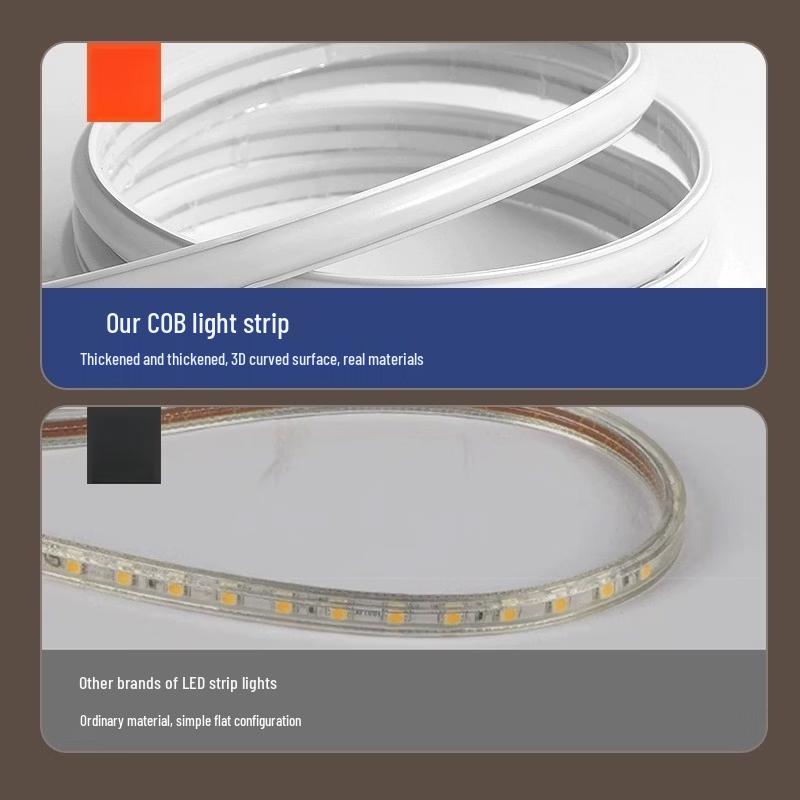 Ultra-Thin COB LED Strip Light 220V