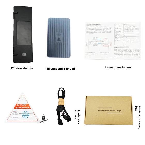 15W Wireless charger,Special on-board QI phone fast charging panel Car Accessories For BMW 1 Series 2012-2016