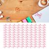 100pcs Dog Shape Paper Clips Creatively Cute Plated Metal Bookmark Paper Clips for Students Stationery