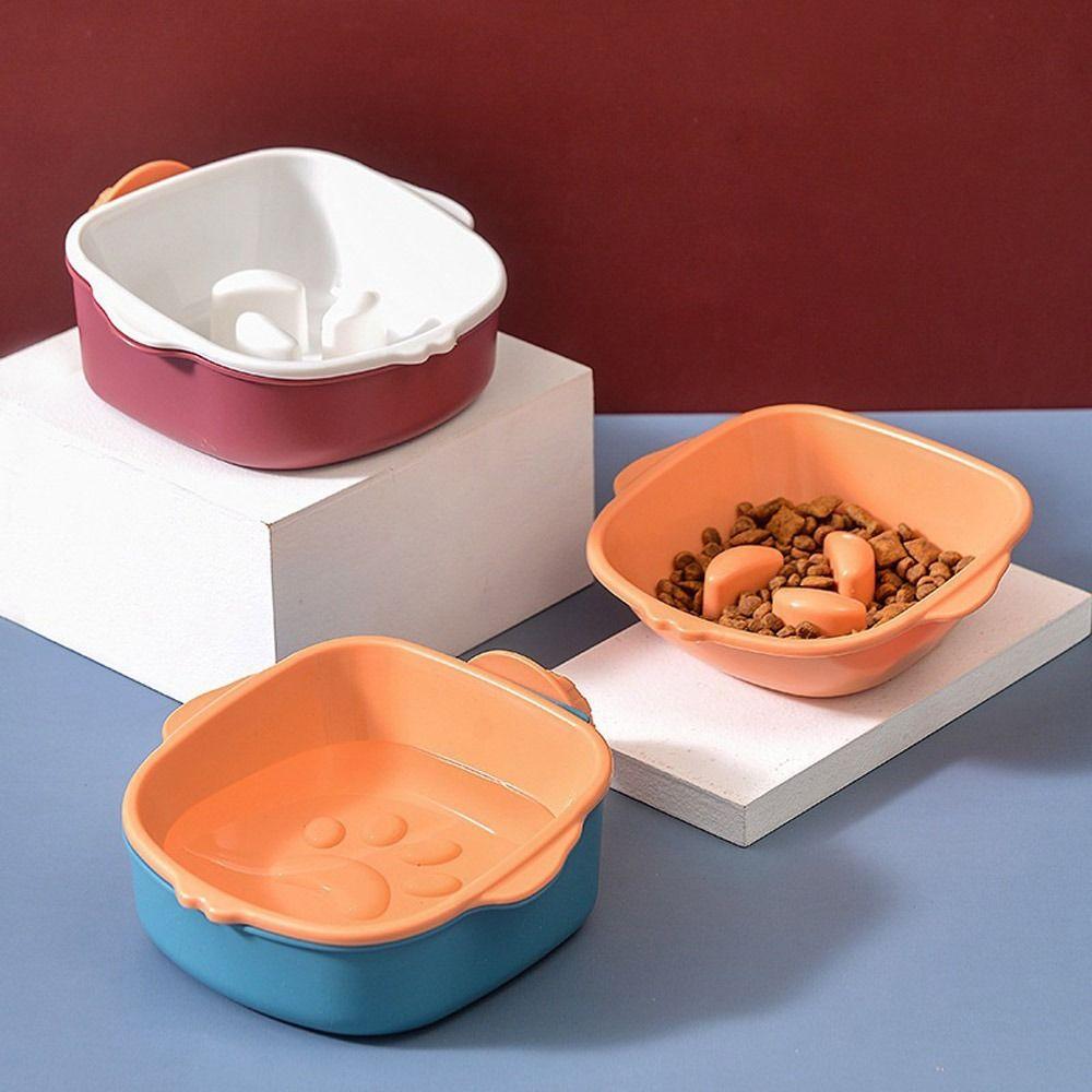 Pet Supplies Cat Dog Anti Overturning Pet Slow Food Bowl Feeder Water pet-supplies-cat-dog-anti-overturning-pet-slow-food-bowl-feeder-water