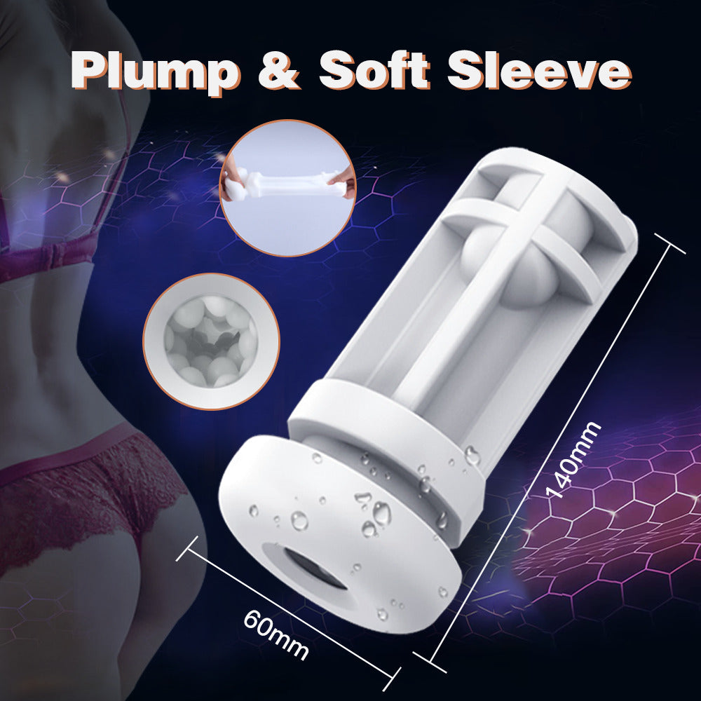 Male Masturbator Automatic With Powerful Vibrating & Thrusting Blowjob Stroker