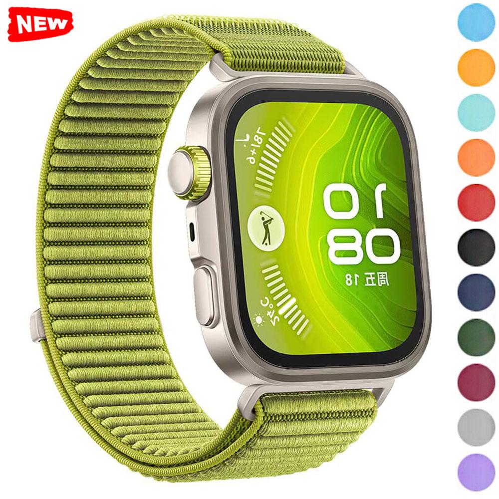 For Huawei Fit 3 Fit 4 Pro Nylon Loop Strap Sport Bracelet for Huawei Watch Fit 4 Correa Breathable Watchband Smartwatch Band