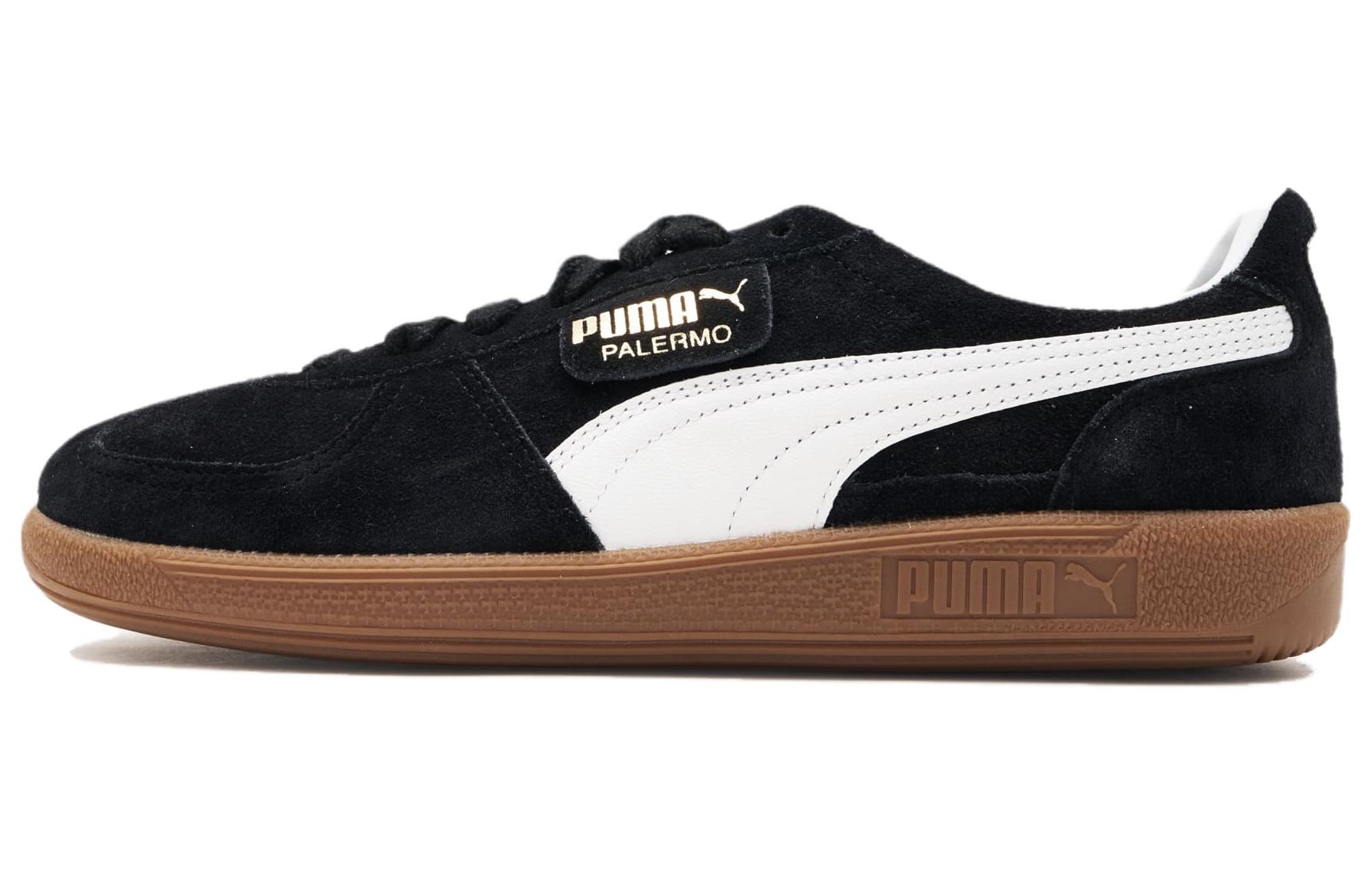 PUMA Palermo Black White Gum 396463-10 35.5