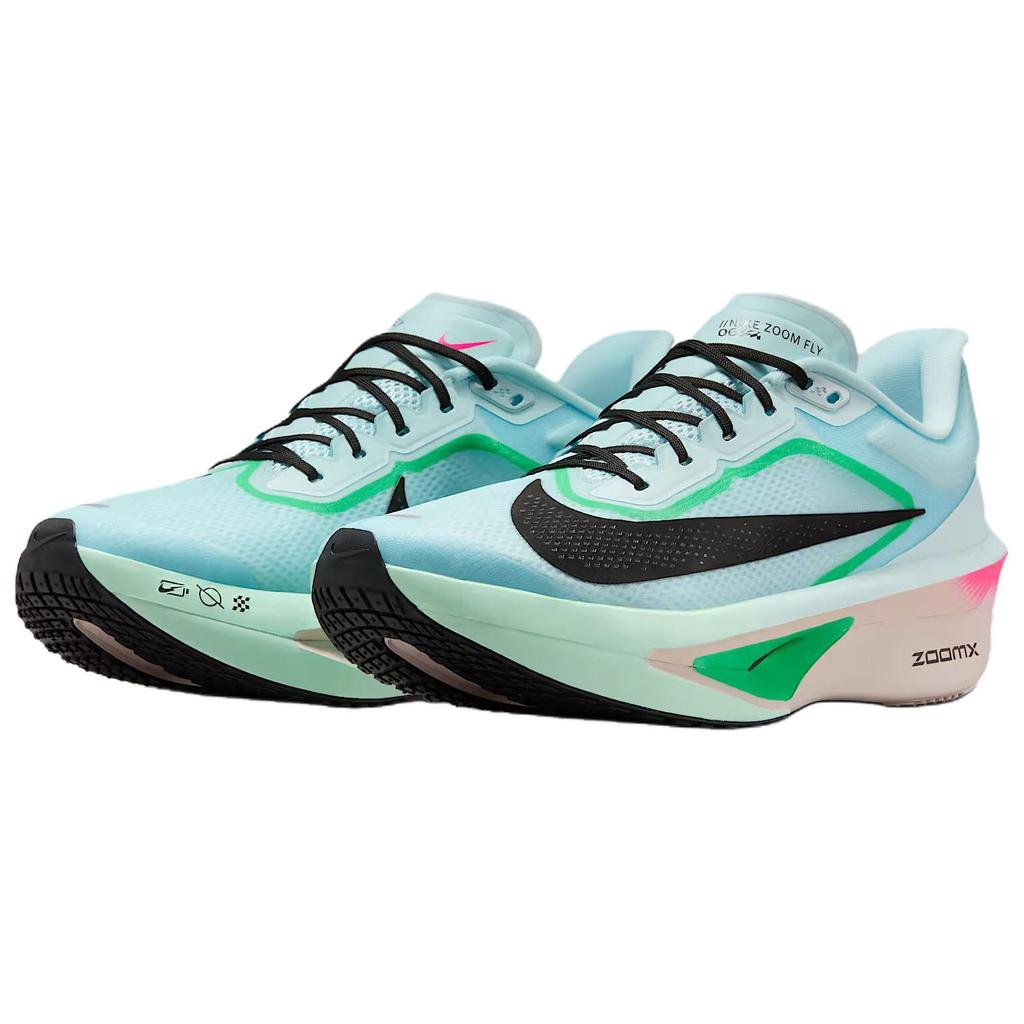 Nike Zoom Fly 6 Glacier Ice Hyper Pink Men Sneakers Blue Green-Shock Black FN8454-402