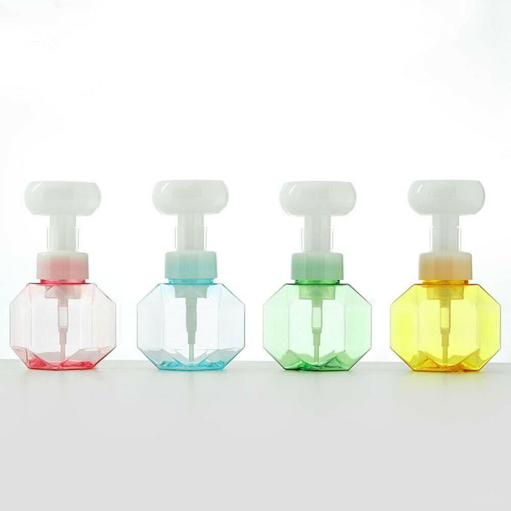 

300ml Soap Dispenser Plastic Refillable Containers New Empty Bottles рожевий
