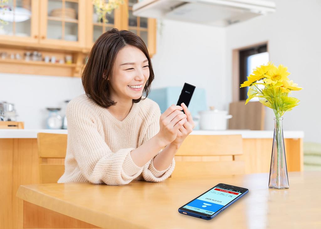 Kiyoraka Color Voice Recorder with Screen and Can Record Smartphone Calls Compact and Cool GT-S01 "Voice DX" Easy-to-read Portable, Convenient,