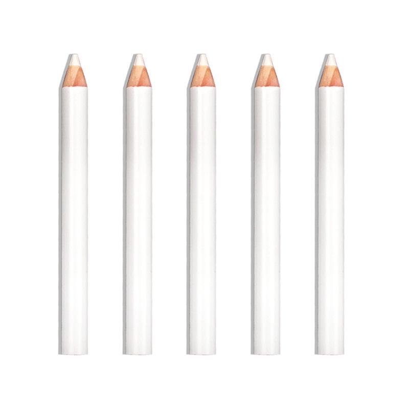 Strumento a matita bianca in legno da 8,5 cm con strass per raccogliere gemme per Nail Art