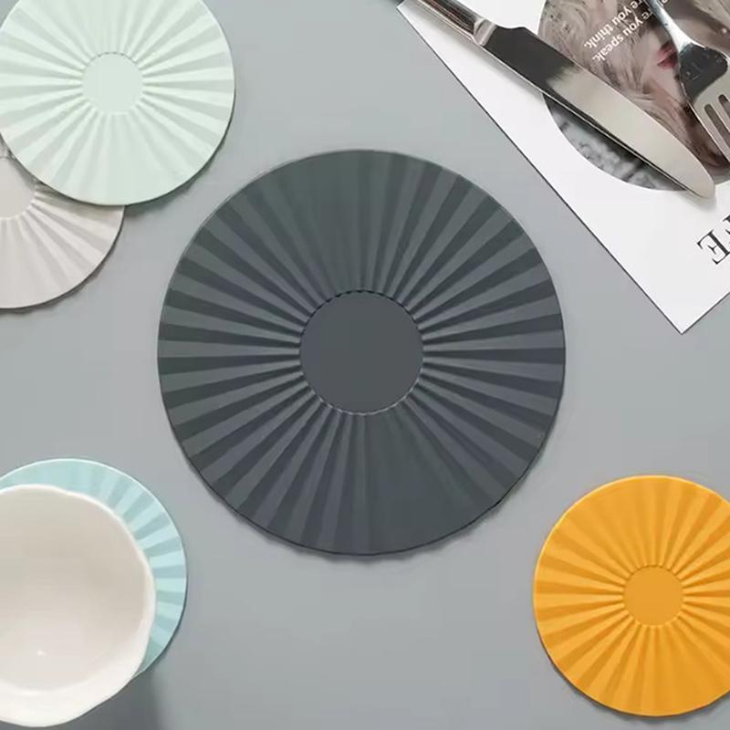 S/L Silicone Coaster Kitchen Table Placemats Heat Resistant Anti-Scalding Mats Decoration Accessories Pad Dining Mat