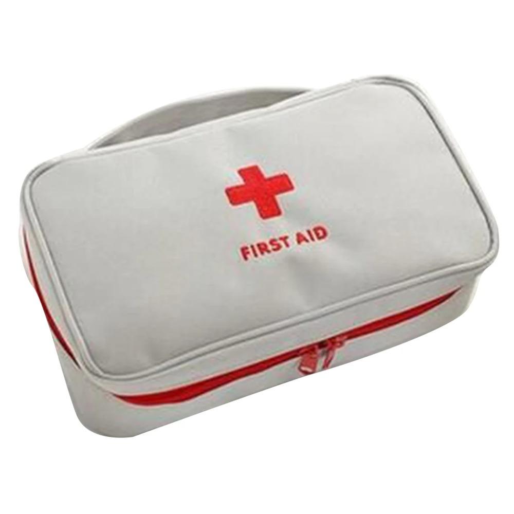 Large Capacity Portable Medicine Storage Bag First Aid Kit Organizer Travel Pouch Outdoor Medical Supplies