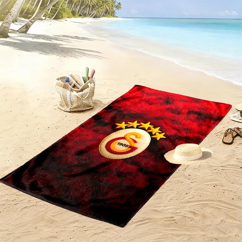 Asciugamano da Spiaggia Galatasaray SK, Un Must-have per Ogni Viaggio Perfetto, Regalo Perfetto per Compleanno, Vacanze per Famiglia e Amici