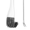 4Pcs Birdcage Cleaning Brush Set Long Handle Bird Poop Remover Cleaning Fork/ Wire Brush/ Elbow Copper Wire Brush For Pet Cage