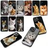 Cat Meow Phone Cover Case for Xiaomi Redmi Note 14 12 13 ProPlus A4 A3 Pro Plus 12C 13C 14C 5G Casing