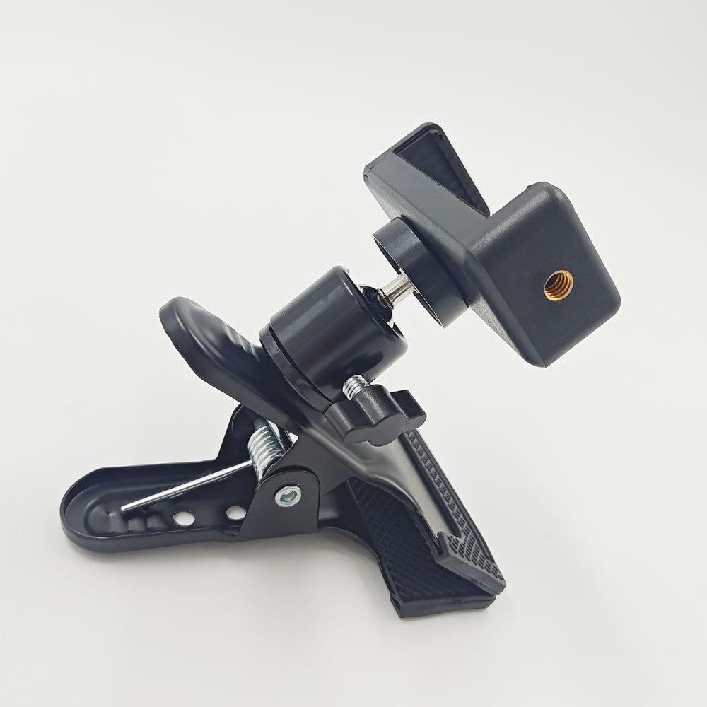 New Guitar Head Phone Holder, Adjustable Live Stream Stand With Tripod Base & Desktop Clip, Compatible With Iphone 11/X/Pro/Max