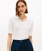 TOMMY HILFIGER Pointel Polo Sweater (T22G3Kto081Wt2Ybl)