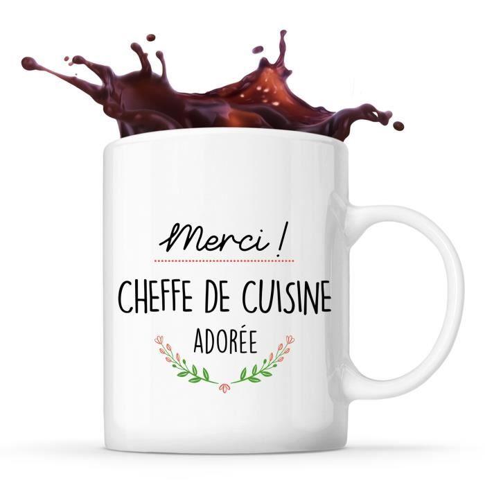 Mug - Thank You - Head Chef - Ceramic - 325 Ml - Dishwasher Safe